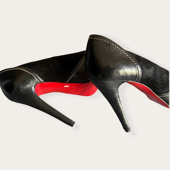 Christian Louboutin black defil calf high heels - Picture 11 of 14